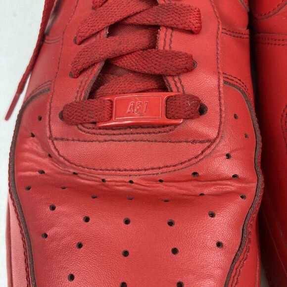 Nike Air Force 1 Low \'07 LV8 -Men\'s 13 -Triple/University Red Shoes- CW6999-600 main image 6